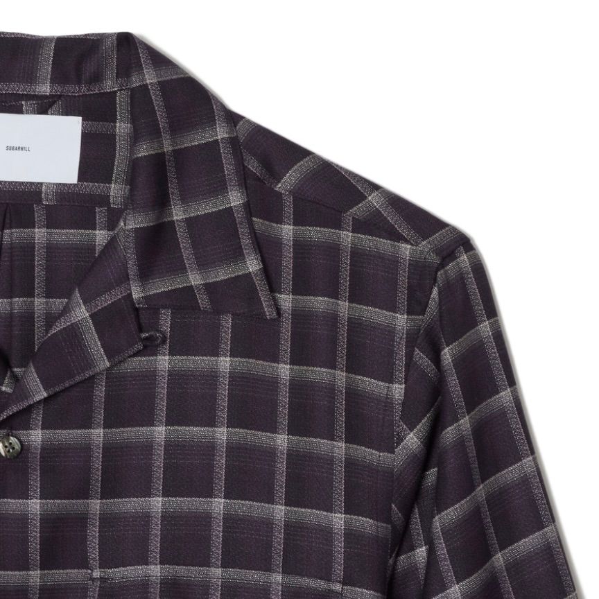 【残り一点】Ombre Open Coller Shirt