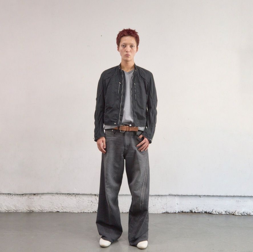 【残り一点】Glitter Twill 3D Twisted Wide Leg 5P Pants