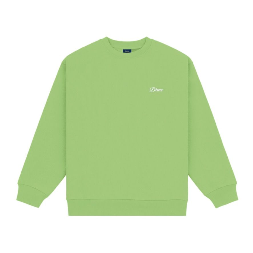 Dime - 【残り一点】Cursive Small Logo Crewneck | ACRMTSM