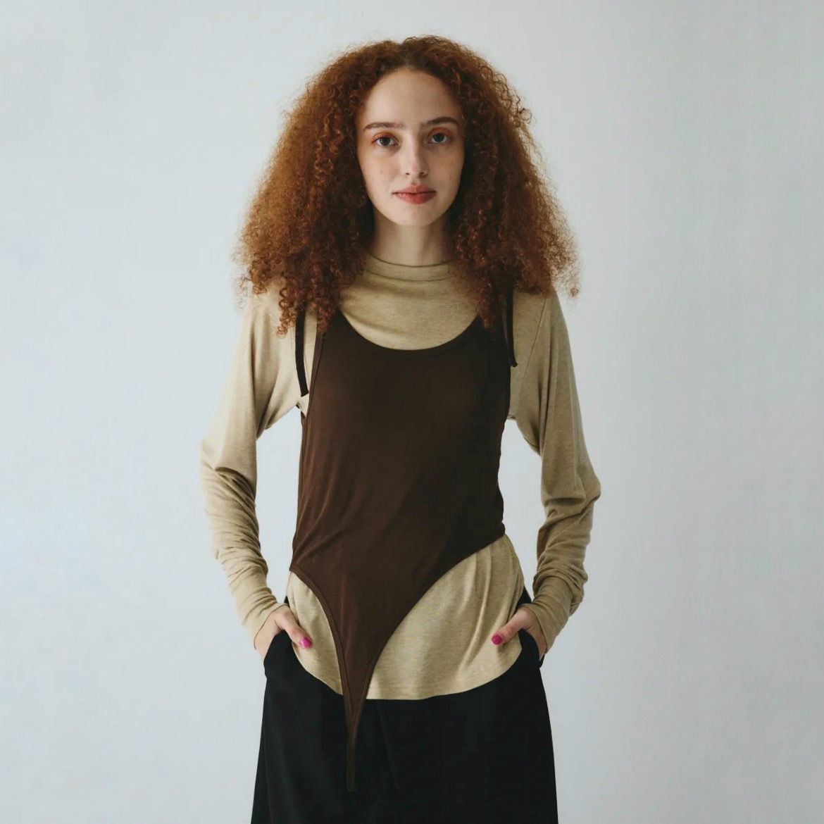 【残り一点】Sheer Layered Cut Tops