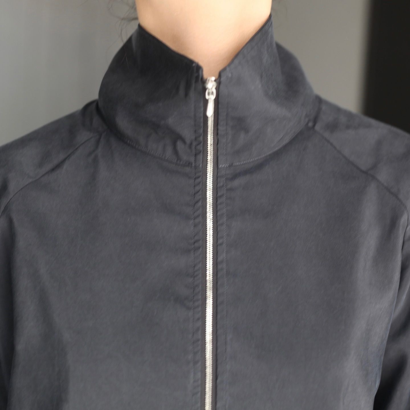 ssstein - 【残りわずか】Silk/Nylon Zip Up Blouson | ACRMTSM