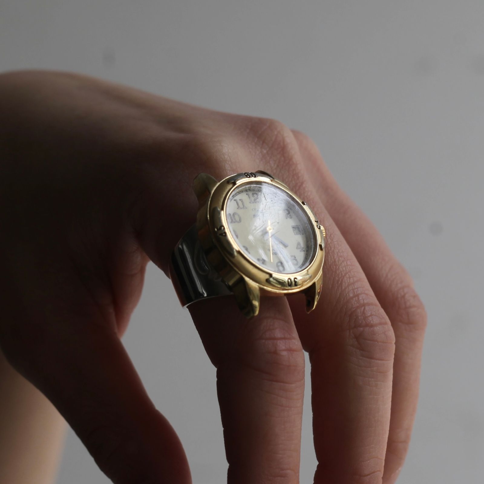 【残り一点】Vintage Watch Ring(GOLD_17号)