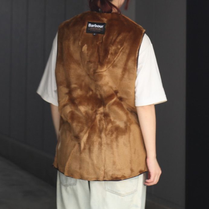 【残り一点】Warm Pile Waistcoat Zip In Liner