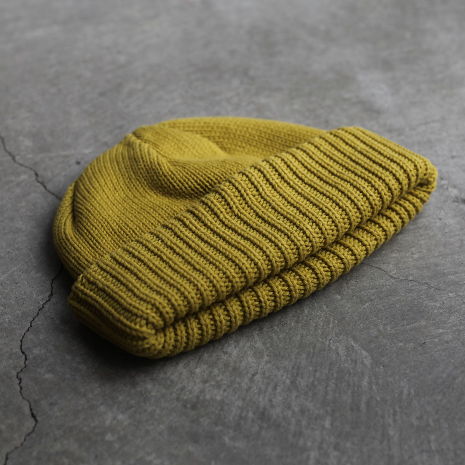 【残りわずか】Knit Cap(YELLOW)