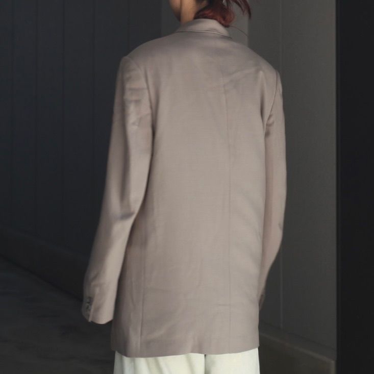 【残り一点】Interlining Pocket Wool Serge Jacket