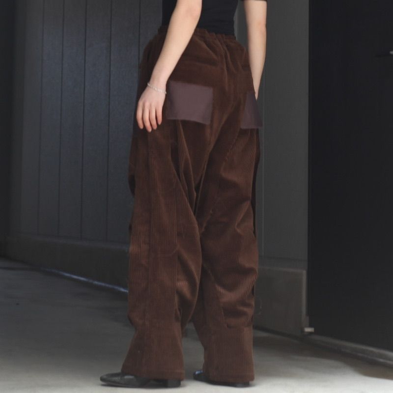 MUZE - 【残り一点】Corduroy 3D Trousers | ACRMTSM ONLINE STORE