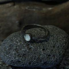 【お取り寄せ注文可能】Circle Bezel Glaze Ring