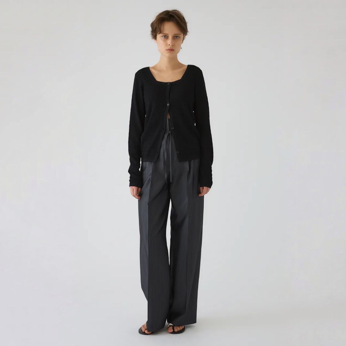 【残り一点】Tuck Rib Knit CD