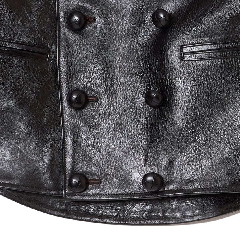 【残り一点】Shrink Leather Double Blouson
