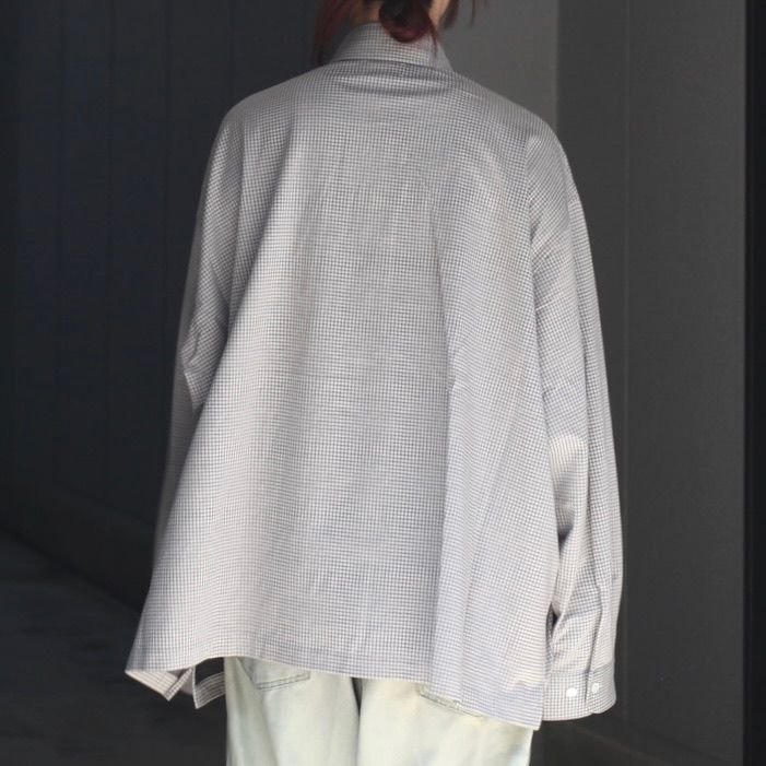 【残り一点】36G Check Balise Shirt