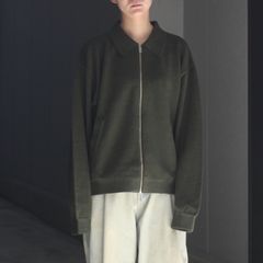 【残り一点】Co/Wo Moss Stitch Zip Blouson