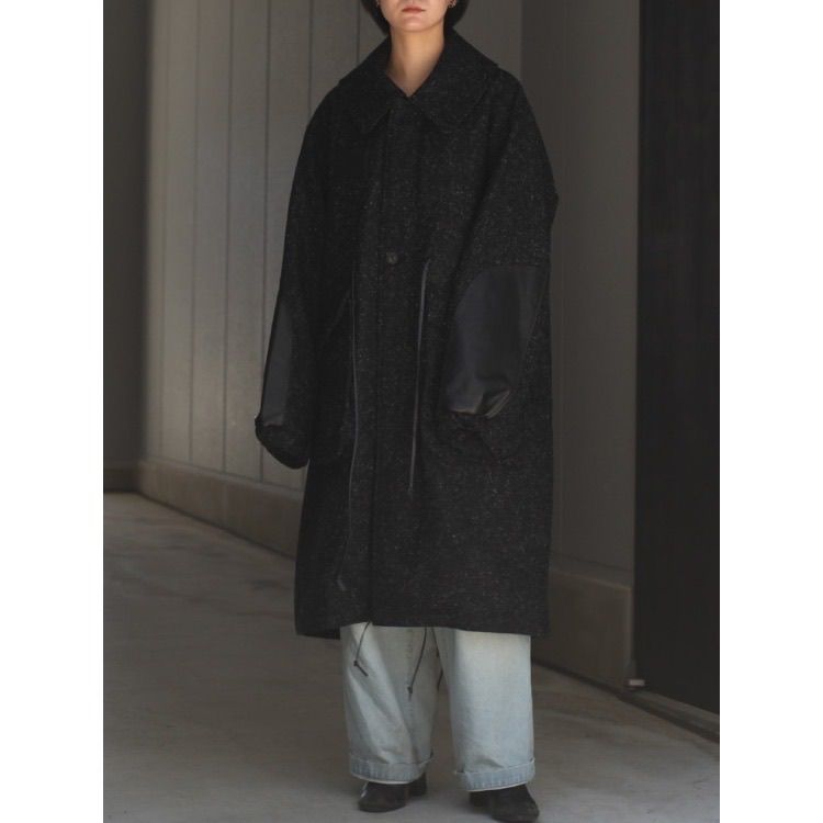 SOSHIOTSUKI - 【残り一点】Ugly Collar Wool Coat(WOOL) | ACRMTSM