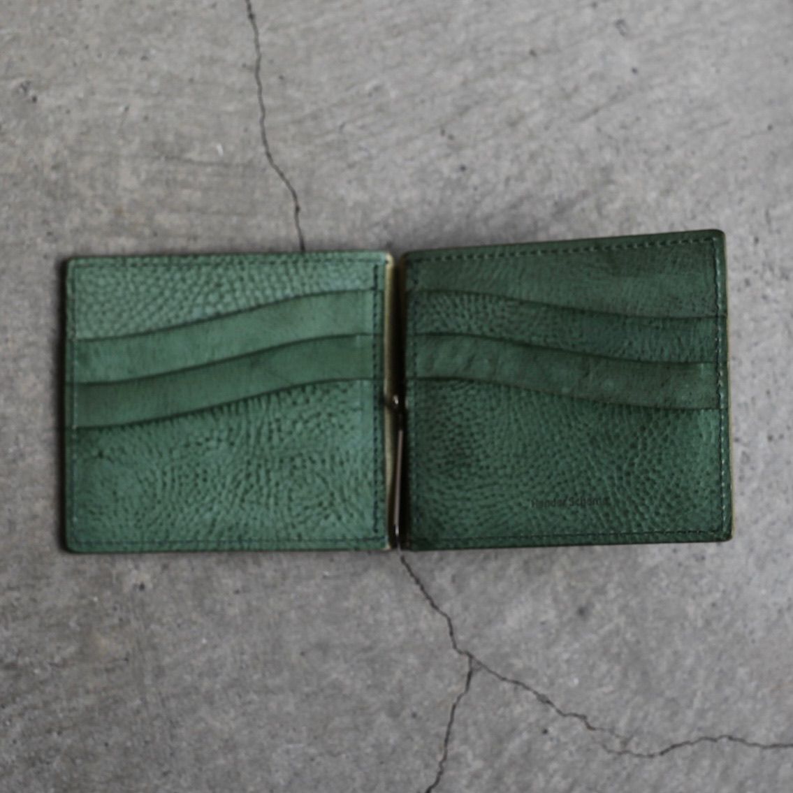 【再販売通知受付可能】Money Clip(GREEN)