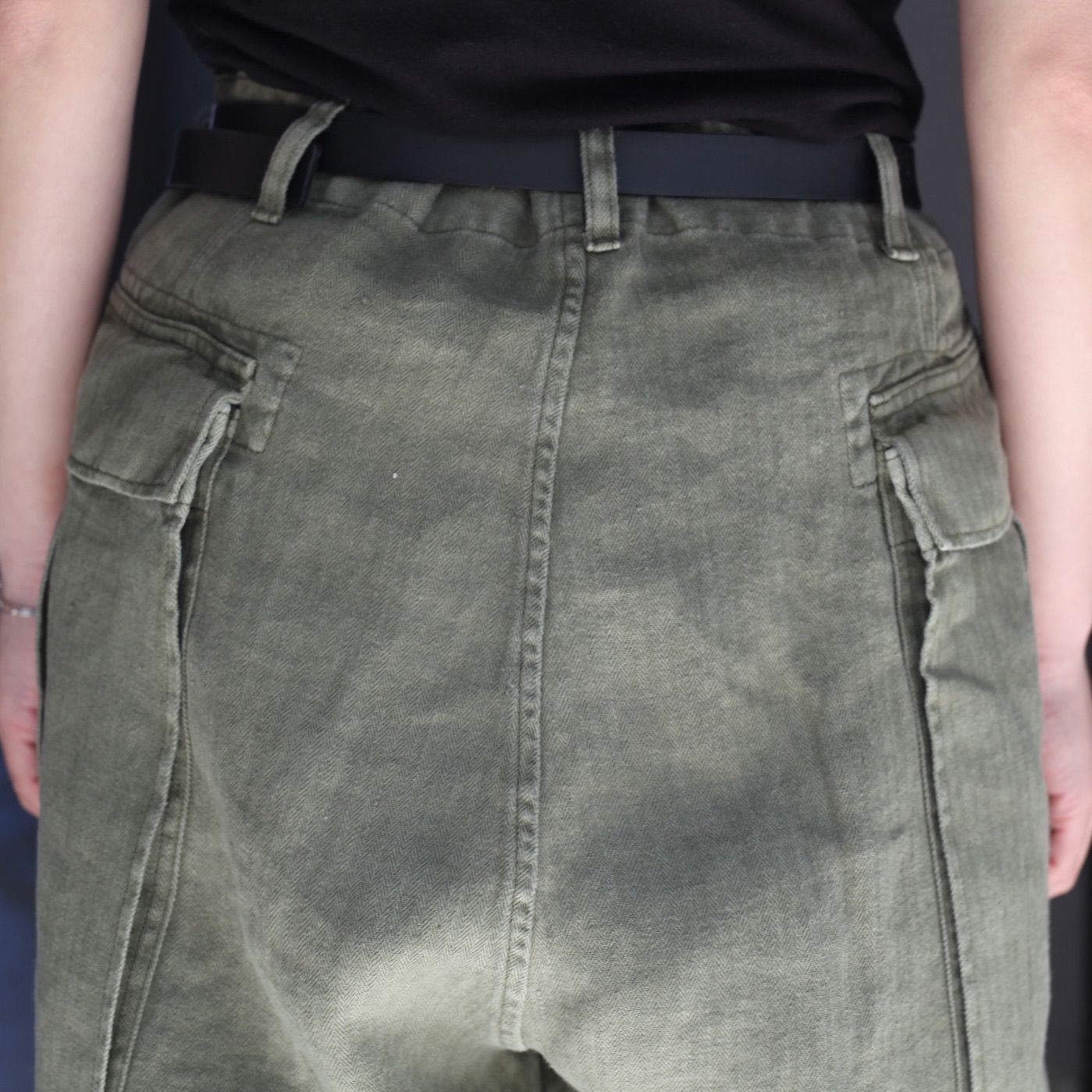 【残り一点】HBT Linen Cargo Pants