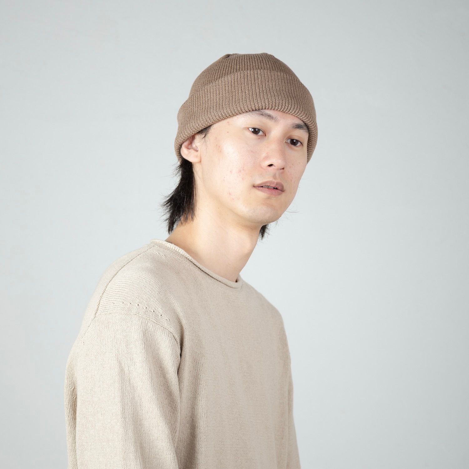 【残り一点】RV Border Short Beanie