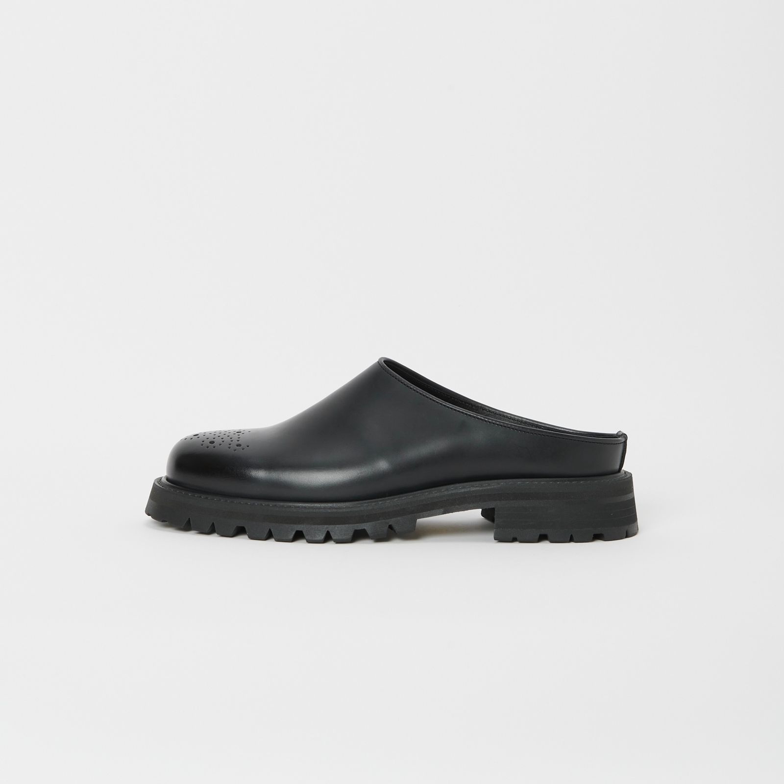 Hender Scheme - 【残り一点】Commando Mule(BLACK×WHITE) | ACRMTSM