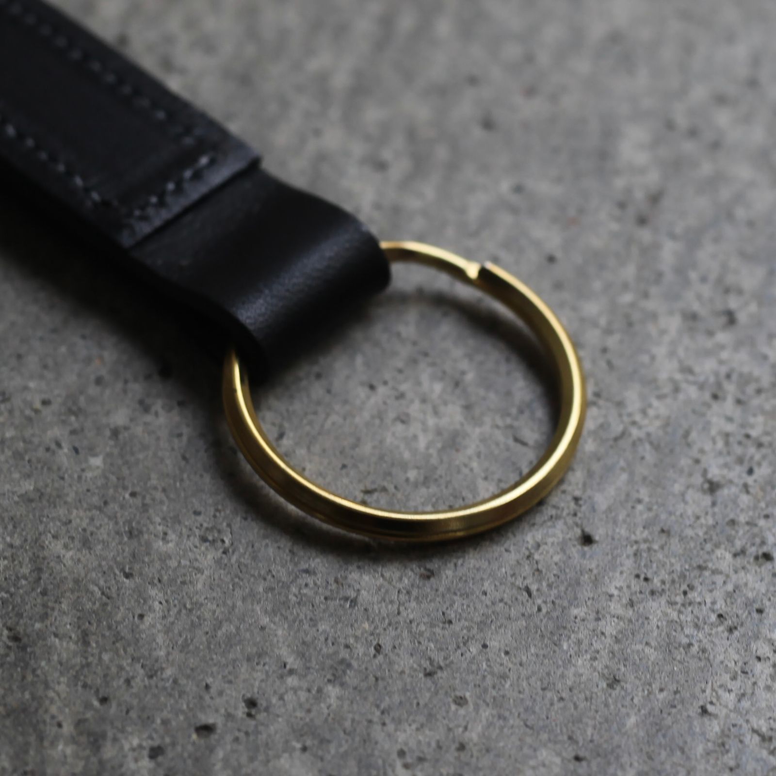 【残りわずか】Brass Bolt Snap Key Fobs(BLACK)