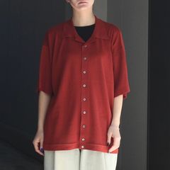 【残り一点】Washi Open Collar S/S Shirt