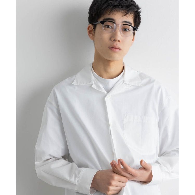 【残り一点】Thomas Mason Open Collar Shirt