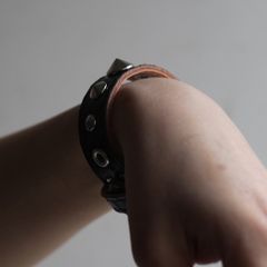 【残り一点】Python Leather Bracelet