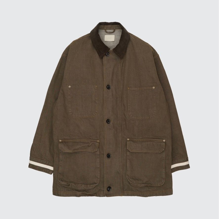 YOKE \"BROKEN CARDIGAN\" ブラウン YOKE BROKEN CARDIGAN ブラウン