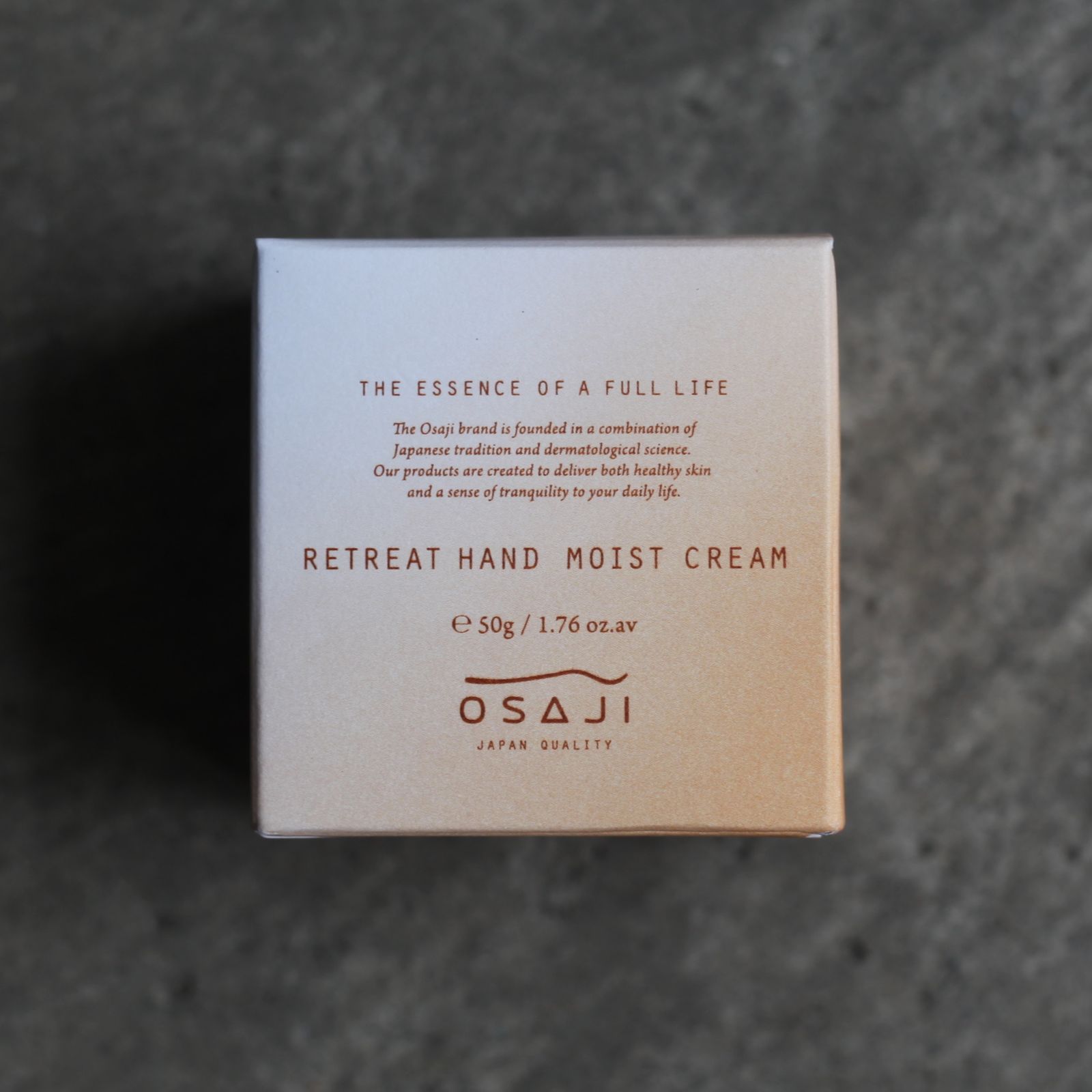 【残りわずか】リトリートハンドモイストクリーム(GERANIUM_50g)