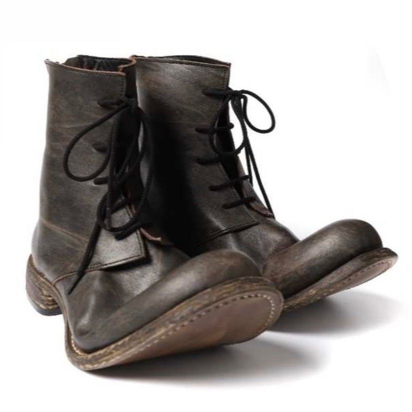 【お取り寄せ注文可能】Lacedup Backzip Boots(MEN)