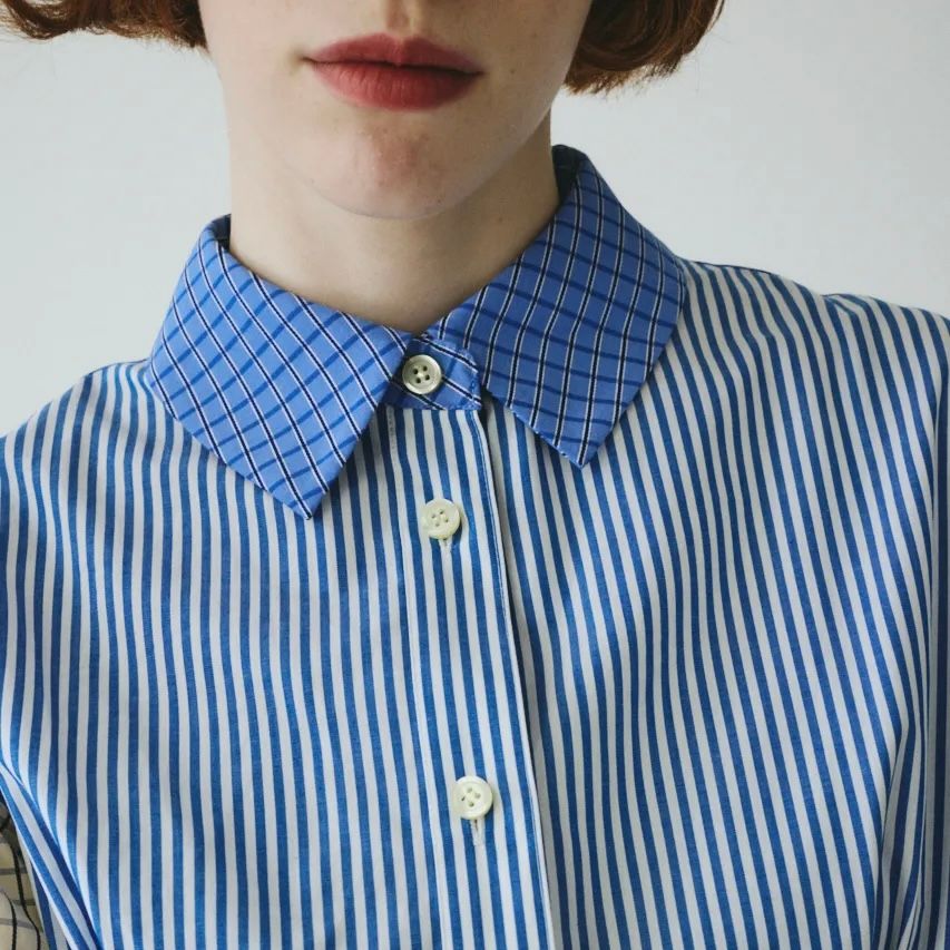 【残り一点】Mix Pattern Shirt