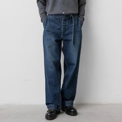 【残り一点】Plenty Belted Denim Slacks