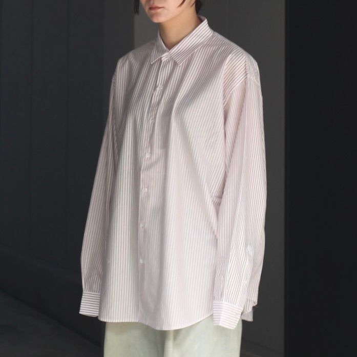 【残り一点】46G Atmosphere Stripe Shirt