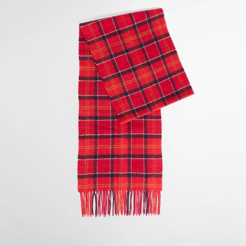 【残り一点】Tartan Lambswool Scarf
