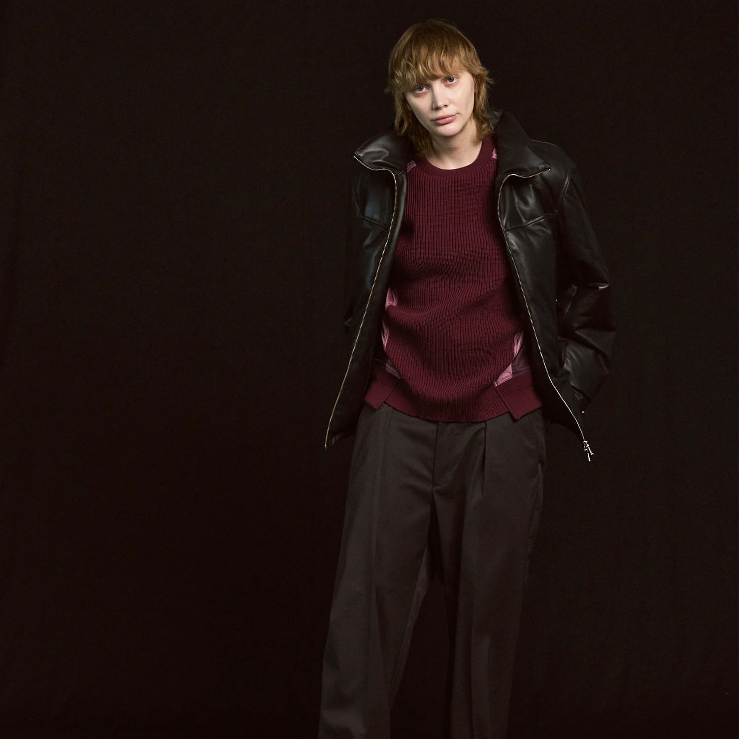 【残り一点】Sheep Leather Down Jacket