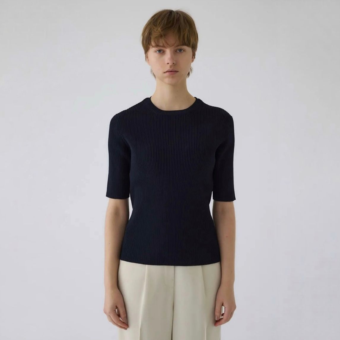 【残り一点】Compact Knit Tops