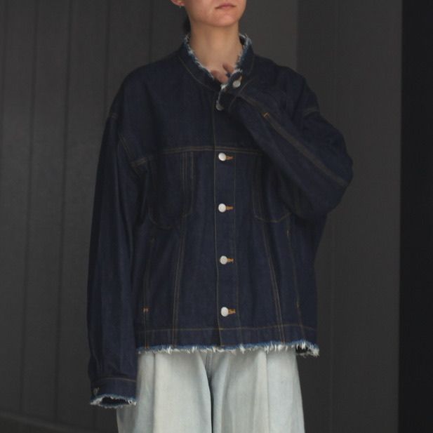 ujoh】EX.Cut-Up Drop Shoulder JKT www.agenciacuringa.com.br