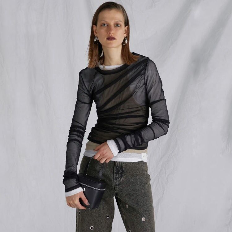 【残り一点】Triple Layered Sheer Top