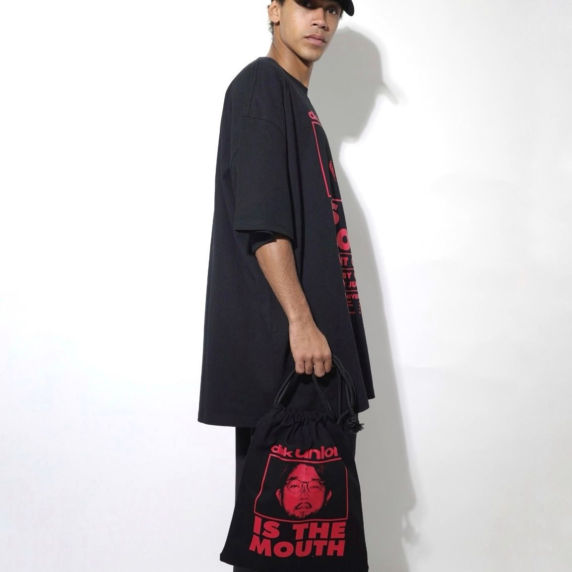 【残り一点】Big Drawstring Bag(DISKUNION)
