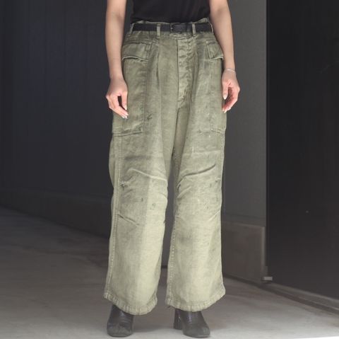 【残り一点】HBT Linen Cargo Pants