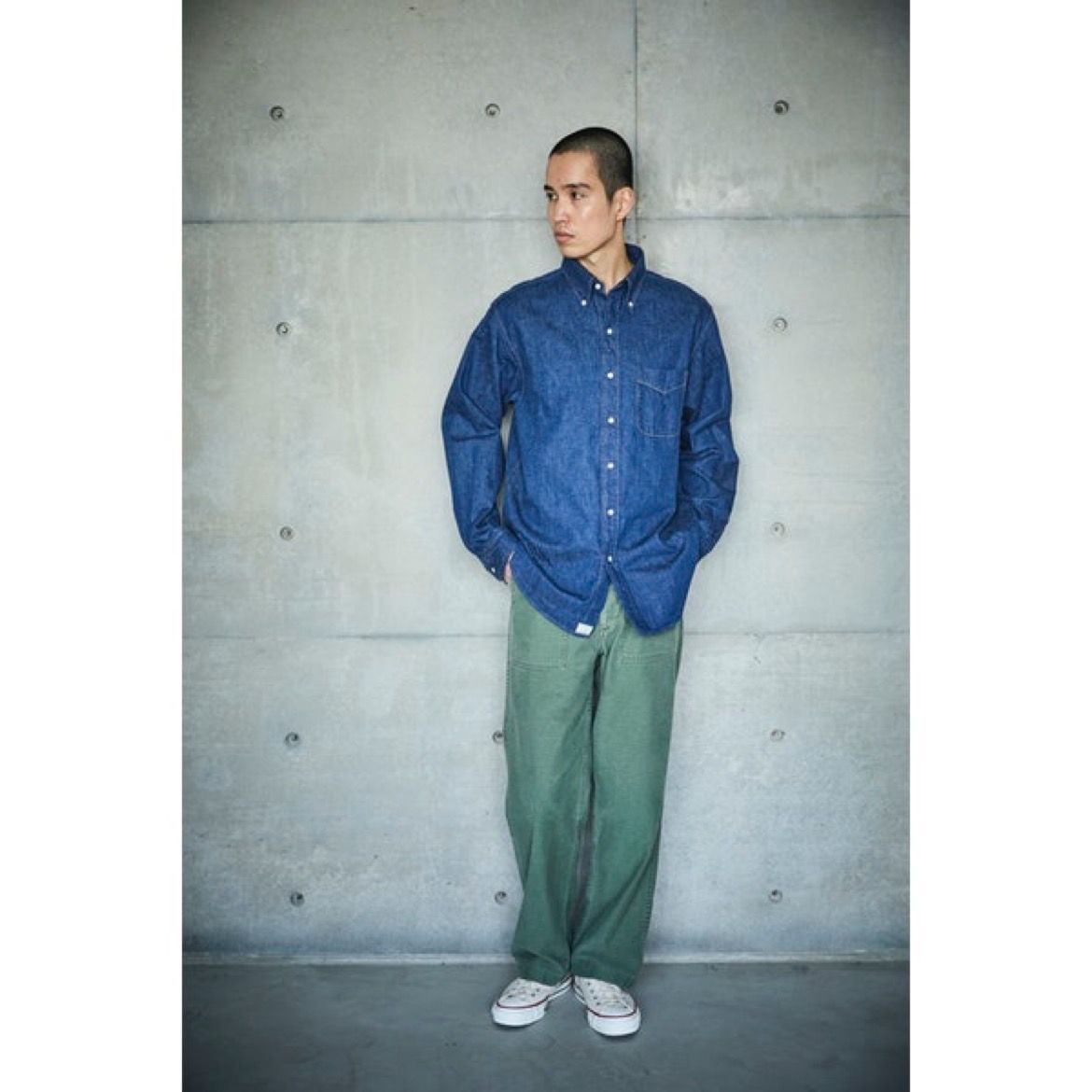 orSlow - 【残り一点】Denim B.D Shirt(USED WASH) | ACRMTSM