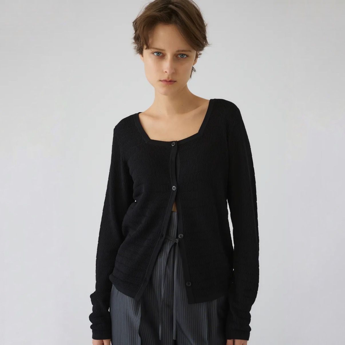 【残り一点】Tuck Rib Knit CD