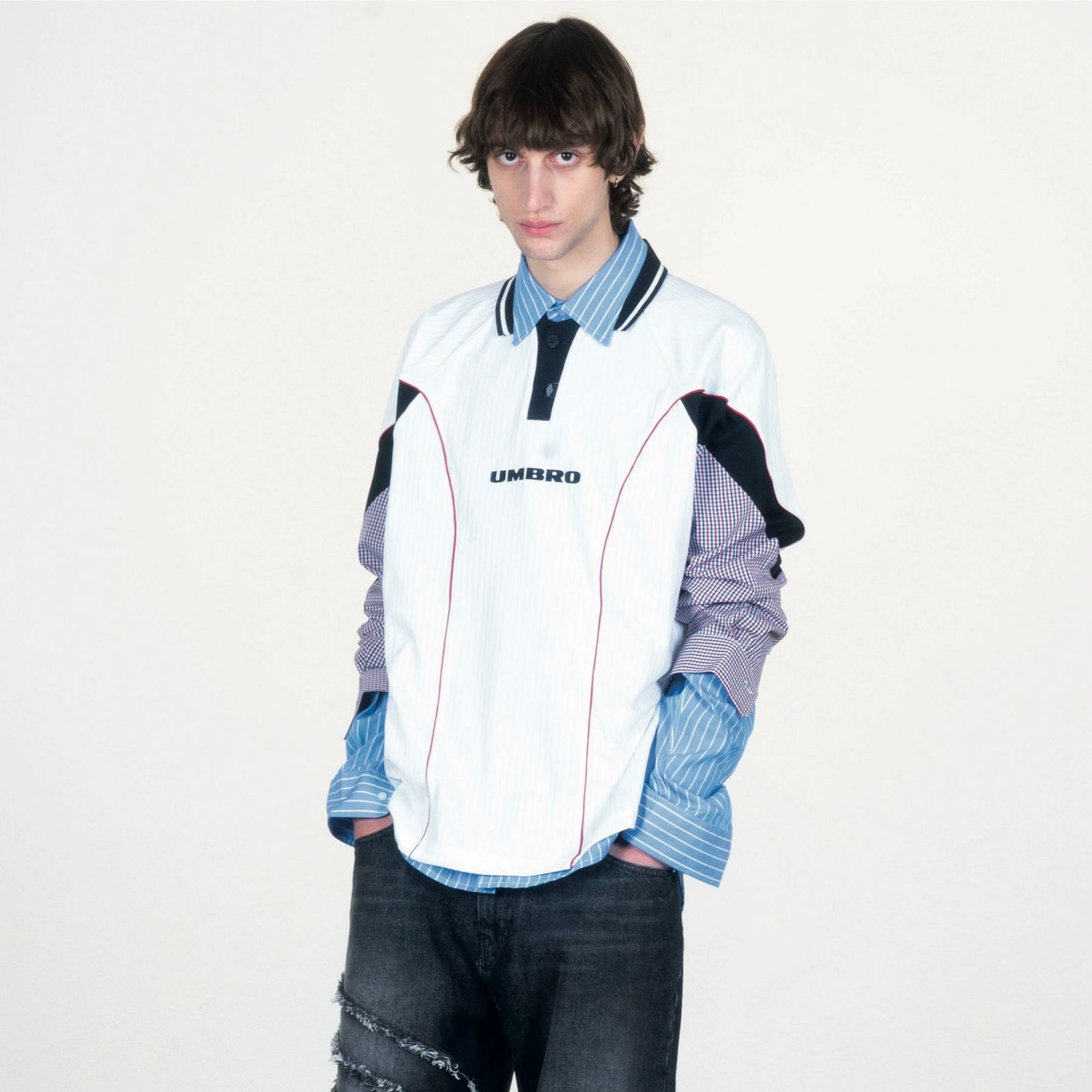 【UMBRO】 CUTOUT / 追跡付 umbro アンブロ UMBRO メンズ サッカー/フットサル 半袖シャツ