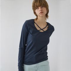 【残り一点】Cross Strap Skin Tops