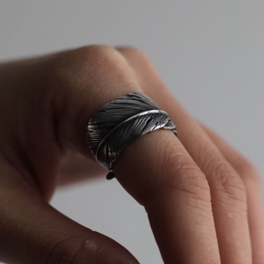 【残り一点】Feather Ring_2(OX)