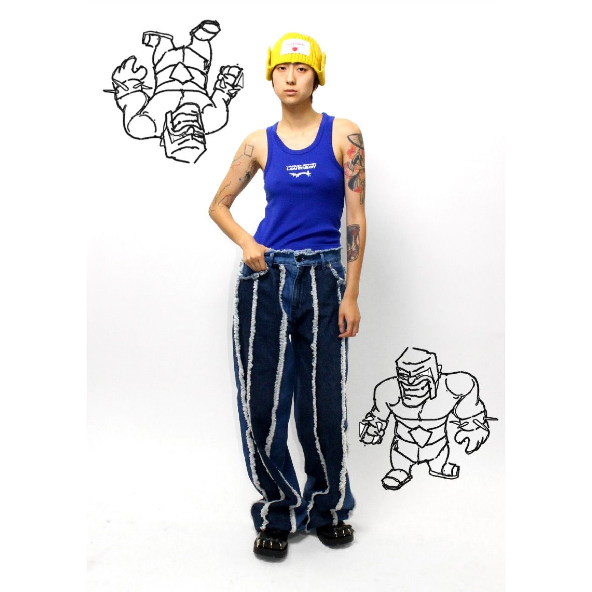 CHARLES JEFFREY LOVERBOY - 【残り一点】Barbarian Beanie