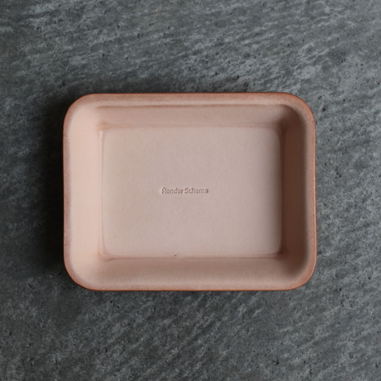 【次回入荷9月中旬予定】Leather Tray_S(NATURAL)