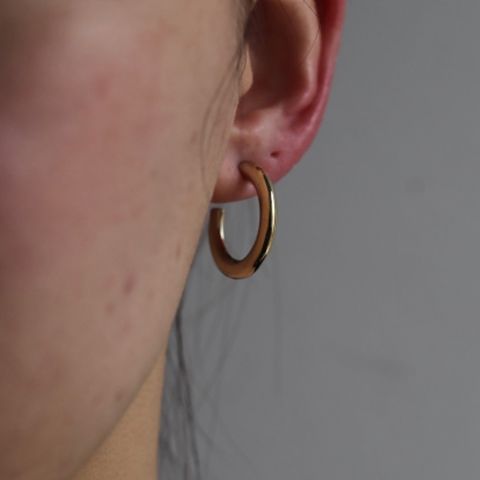 【再販売通知受付可能】Classic Hoops_S(GOLD)