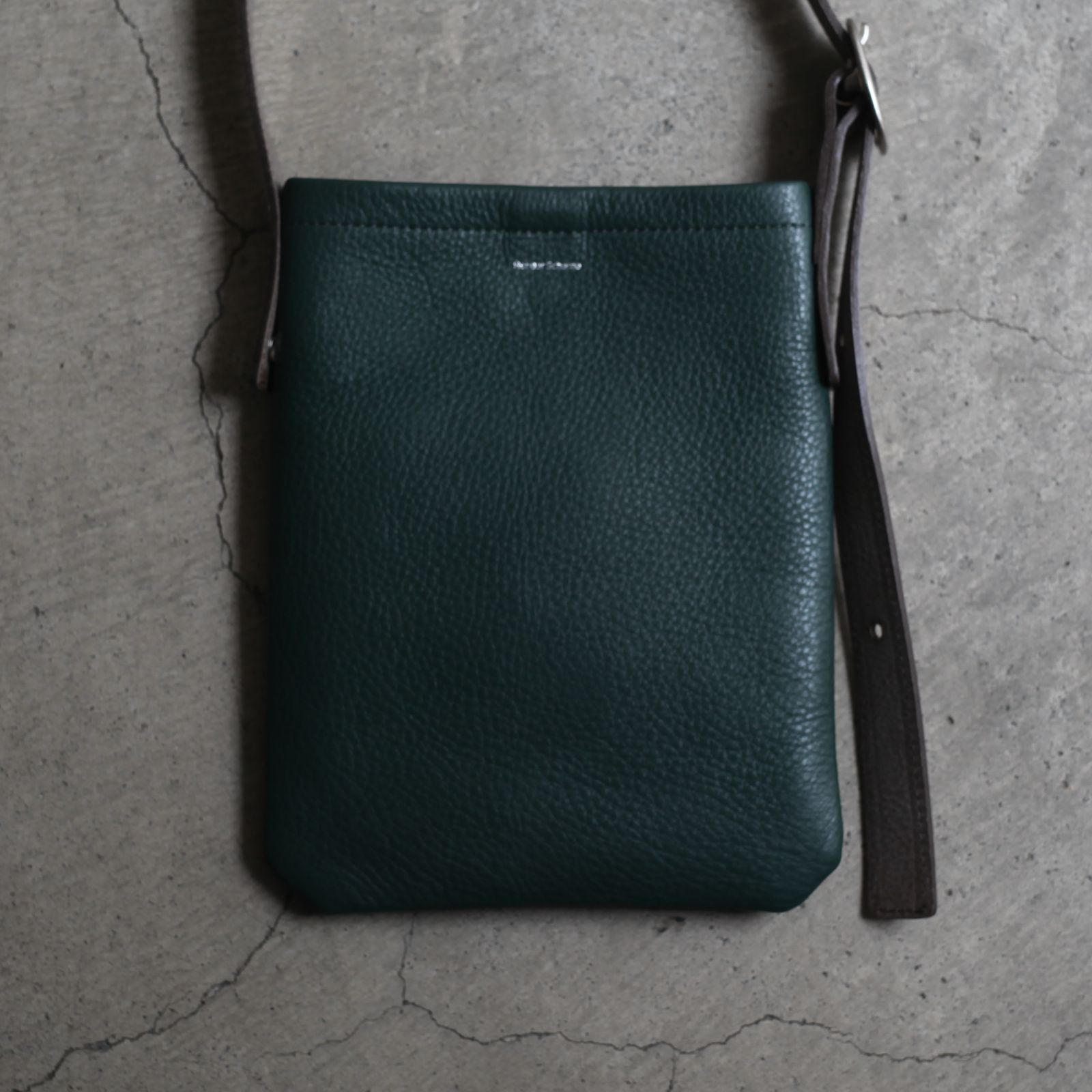 【再販売通知受付可能】One Side Belt Bag Small(GREEN)