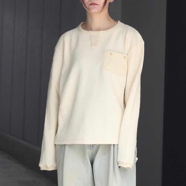 【残り一点】Pacis Thermal Henley Neck