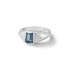 【お取り寄せ注文可能】Shine Pinky Ring(BLUE)