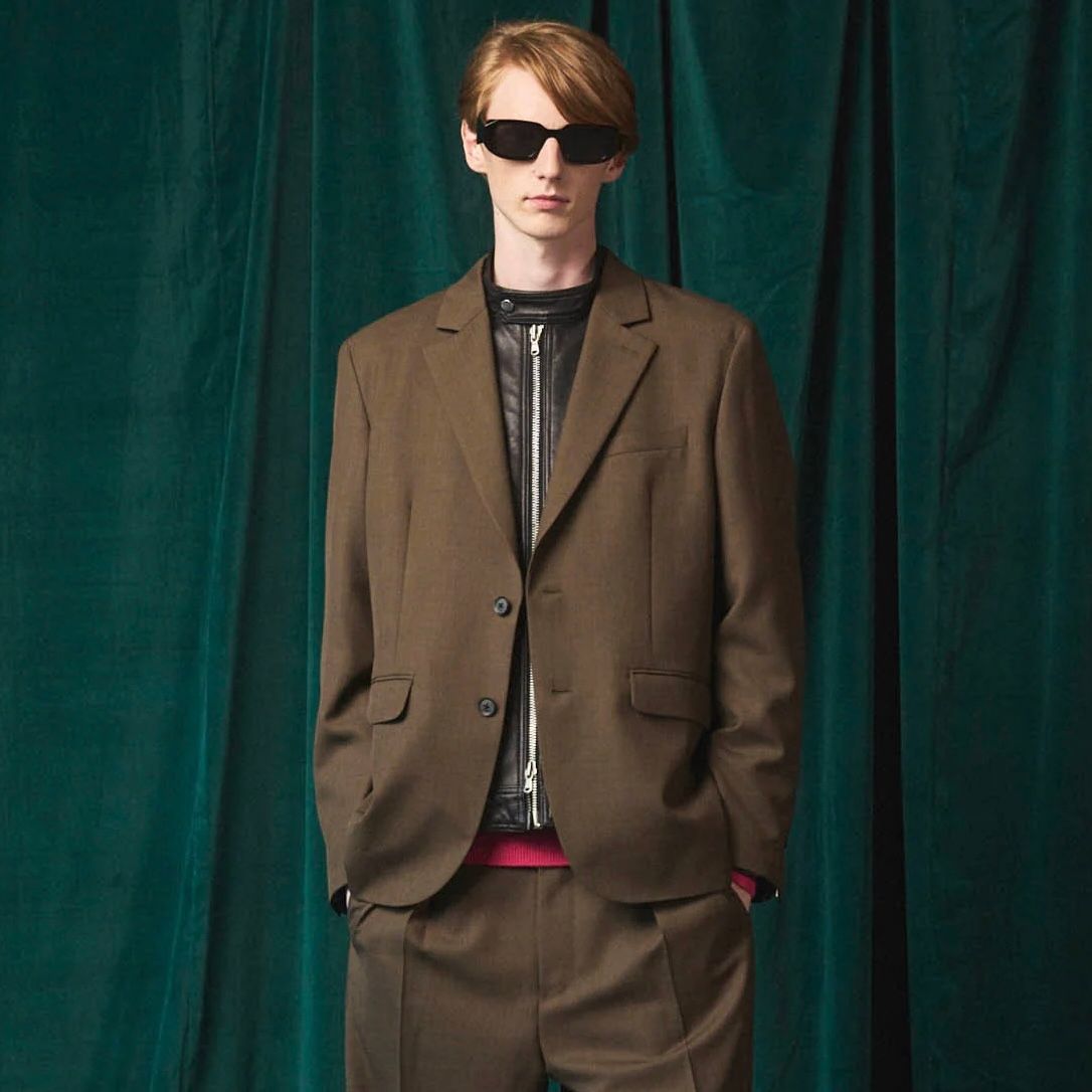 【残り一点】Dress-Fit Sheep Leather Single Rider JKT