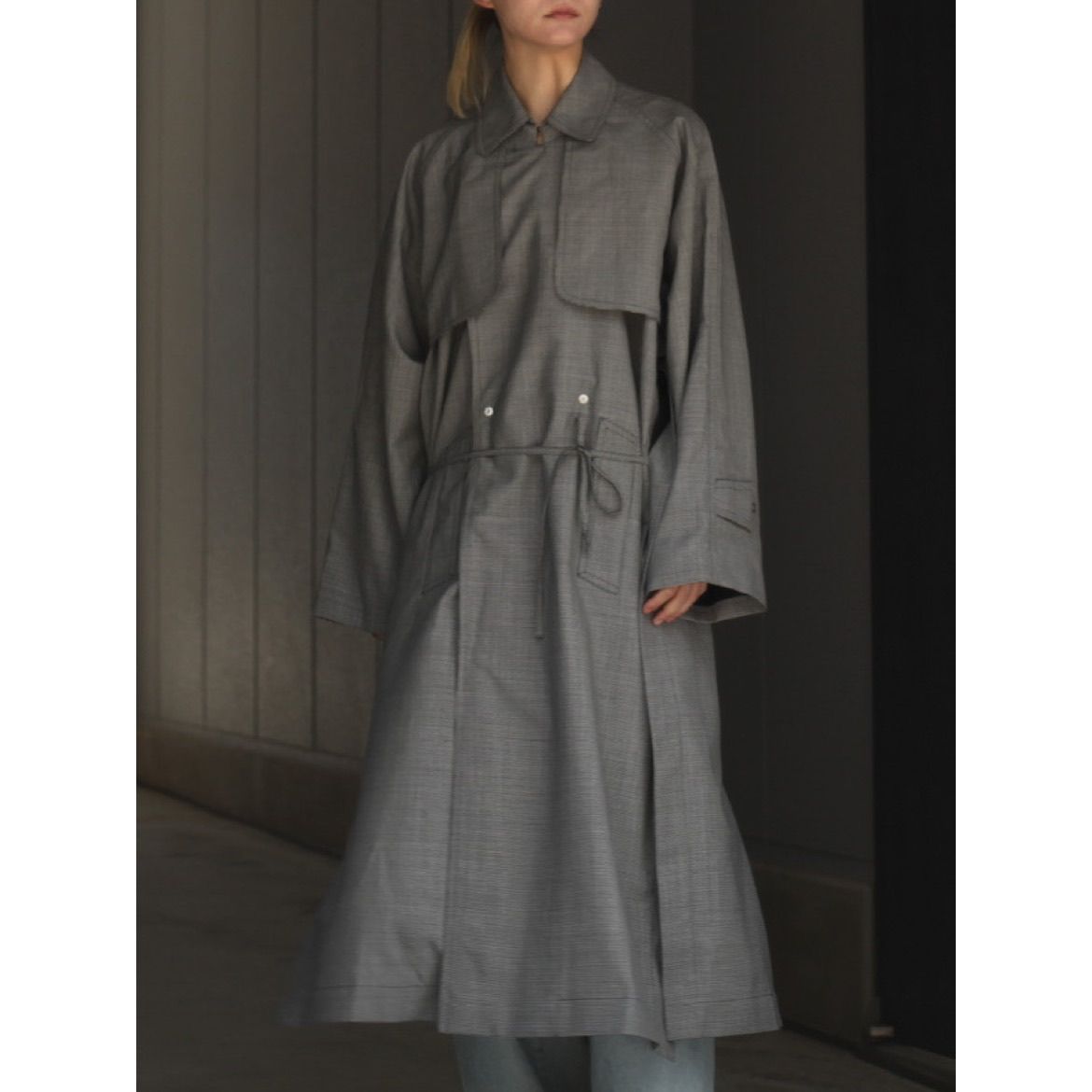 Omar Afridi PUFFY GATHERED OVERCOAT 21ss 売れ筋がひ！ 31360円引き